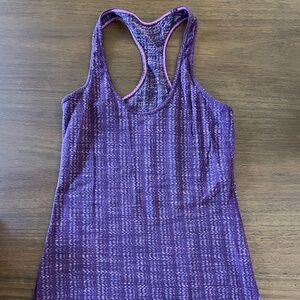 Purple Textured Shirt Lululemon
